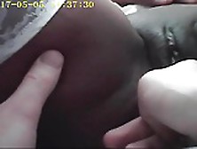 Black Milf With Big Titties Fingered And Fucked