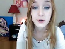 Lucy Teasing On Webcam