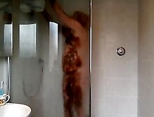 In The Shower Covered In Chocolate