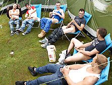 Bonding With A Group Wank - Kai,  Fraser,  Bradley,  Josh,  Matt And Riley