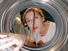 Typical Problems With Washing Machine - Skank Likes Feeling That Prick Deep In Her Pink Wet Vagina