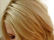 Brunette babe gets covered in cum after an intense DP session