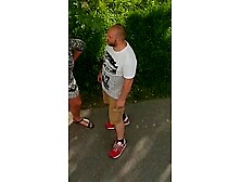 Hidden on sexy guy under my balvony