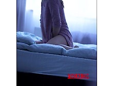 I'm waching on my superlatively good ally's sister when this babe masturbates in her room