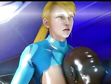 Samus Aran Riding BBC