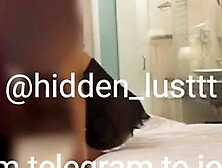 NEW Hiddenlust Viral Girl Shamy Laura Latest New Dare With Hotel Waiter Must Watch