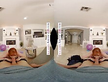 Naughty America - Redhead MILF Lauren Phillips is in need of a good cock for her mouth and wet, tigh