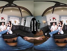 UP CLOSE VR - Cuckold Guy Desires To See U Screw His Girlfriend Kimmy Kimm On Livestream - POV