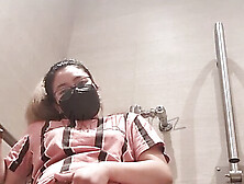 Risky Public Pinay Call Center Agent Fingering Office CR