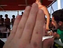 Booze Cruise Naked Guy Topless Girl