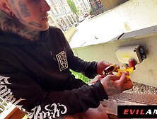 Inked Goth Doxies Have Extraordinary Anal Gaping Foursome - EvilAngel - Misha Maver,  Eden Ivy,  Sasha Beart