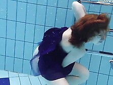 Lenka super hot slut underwater