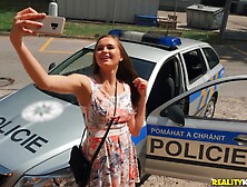 After oral sex horny Stacy Cruz is ready to jump on a stranger's pecker