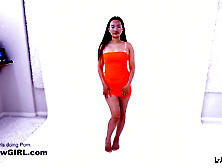 New Hottie Chinese Girl gets Super Nasty around Big Cocks