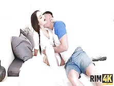 Rim4K.  Lover Makes Her Dude The Happiest 1 With Her