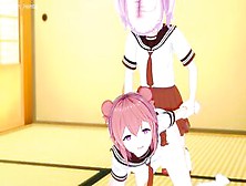 Akari Akaza Futanari Yuru Yuri