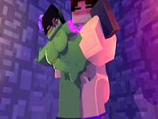 Steve In Search Of The Lost Diamond Livia X Steve Minecraft Porn