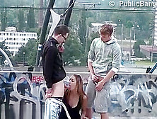 Horny Students Fucking In Public