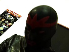 Blonde in stockings with garter gets rammed in a threesome