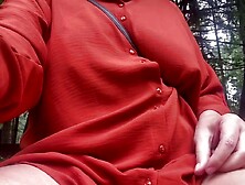 Public flashing saggy boobs / cunt flash. Russian amateur mother i'd like to fuck. Risky outdoor masturbation in forest