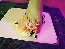 Alluring Feet Cupcake Smash