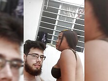 Naturally Busty Mom Cheating With Young Man