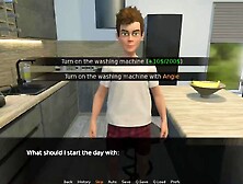 Jimmy's Awkward Adventures Part 6 (Step Sister Fingering & Footjob)