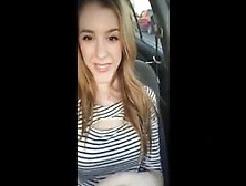 Risky Masturbation Adventure In My Car