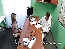 Russian Babe First Time At Doctor Fucks