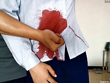 Asian Office Girl Stabbed