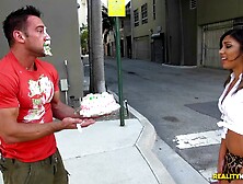 Juicy Mariah wants Johnny's cock as deep inside of her as possible