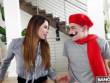 BANGBROS - Juan "el Caballo" Loco Fucks the Hot French Teacher Anissa Kate