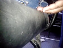 Dedos raya madura casada nalgona bus