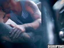 Sexy Boys Hook Up In a Car