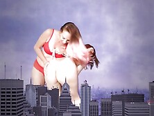 Two Giantess Grow