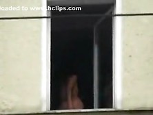 Dildo By Public Window