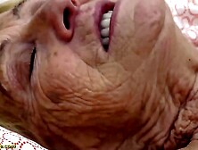 ugly 90 years older old lady deep slammed