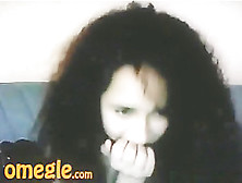 Curly Haired Cutie Only Wants 1 Thing.  Break The Omegle Sex Game Highscore !!!