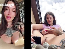 Tiktok Model Was Caught On A Public Beach Playing With A Dildo And Climax Beautifully At The End