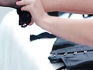 Vanessas excitement gets taken to another level as she sees Brad's boner