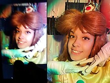 Princess Daisy Cosplayer Fizzory Cum Tribute