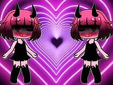 Gacha Demon Girl Rides Futa Robot