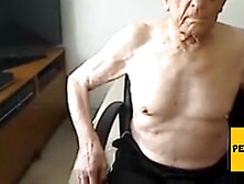 Silver Daddy in White Panties