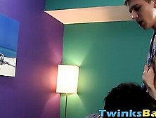 Rebellious Twink Kyler Moss Rimmed And Bareback Fucked Hard