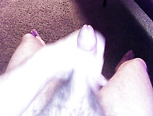 Close-Up POINT OF VIEW me fapping and spunking