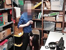 Slender Chinese 19 Year Old Stripped Down And Nailed By Mall Officer - Myshopsex