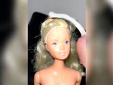 Making Love With Secondhand Steffi Love Barbie Doll Precum And Facial Cumshot