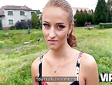 Pretty Village Girl Was Carrying Some Plums To Her Grandma And Showed Pussy To A Stranger 17 Min