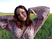 First date took a skank to a field to fuck her tiny cunt