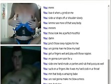 Having some fun with a brunette babe in !!